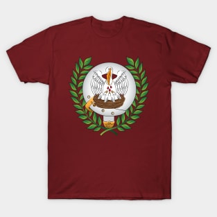 Pelican,  Knight, and a Laurel Wreath T-Shirt